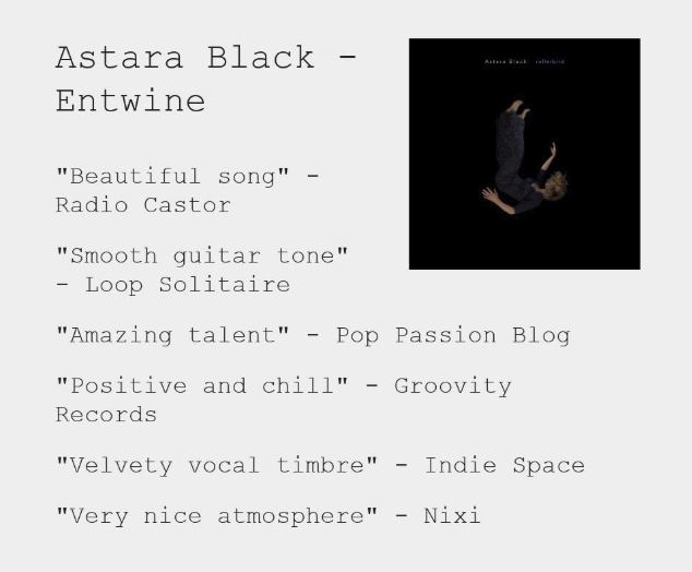 Astara Black testimonial quote