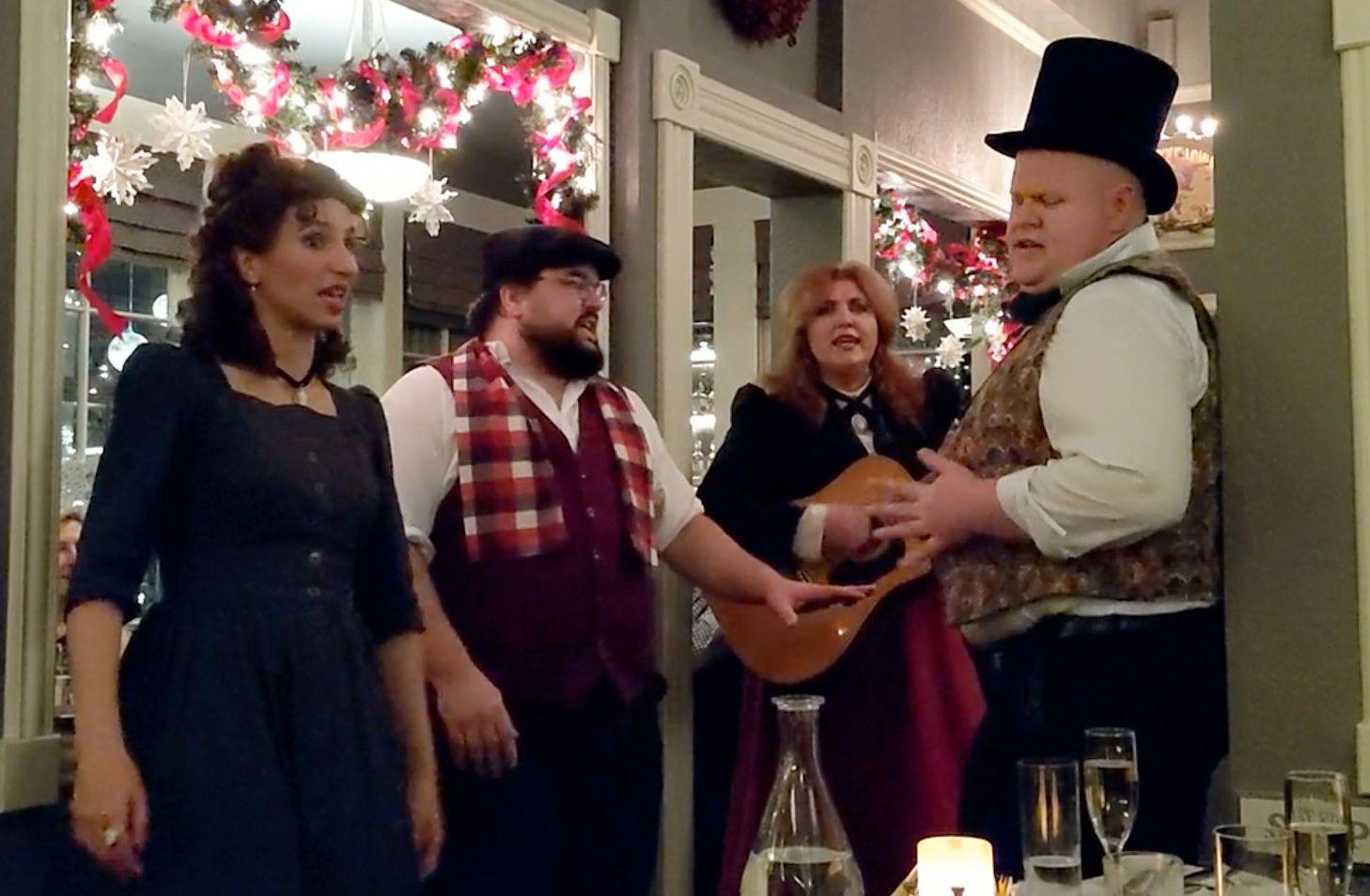 Alchemy in Ashland, Oregon: Annual Dickens Feast Since 1982 Features 6 Delicious Courses and Music by the Winchester Singers.