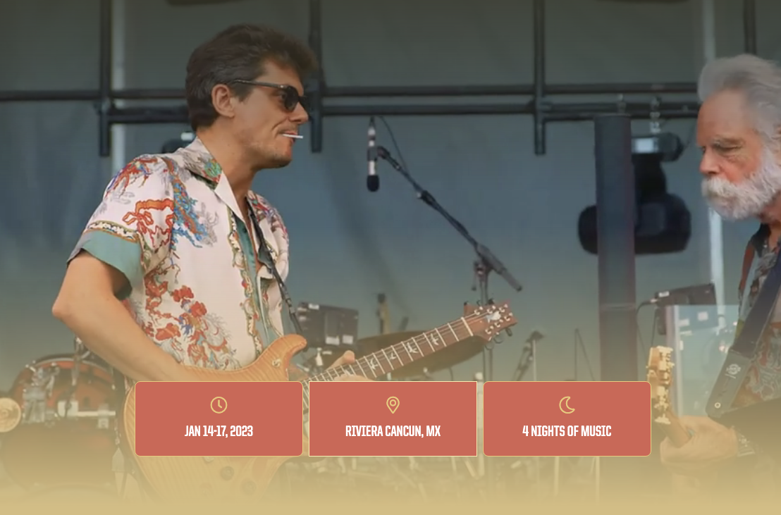 DEAD & COMPANY PLAYING IN THE SAND