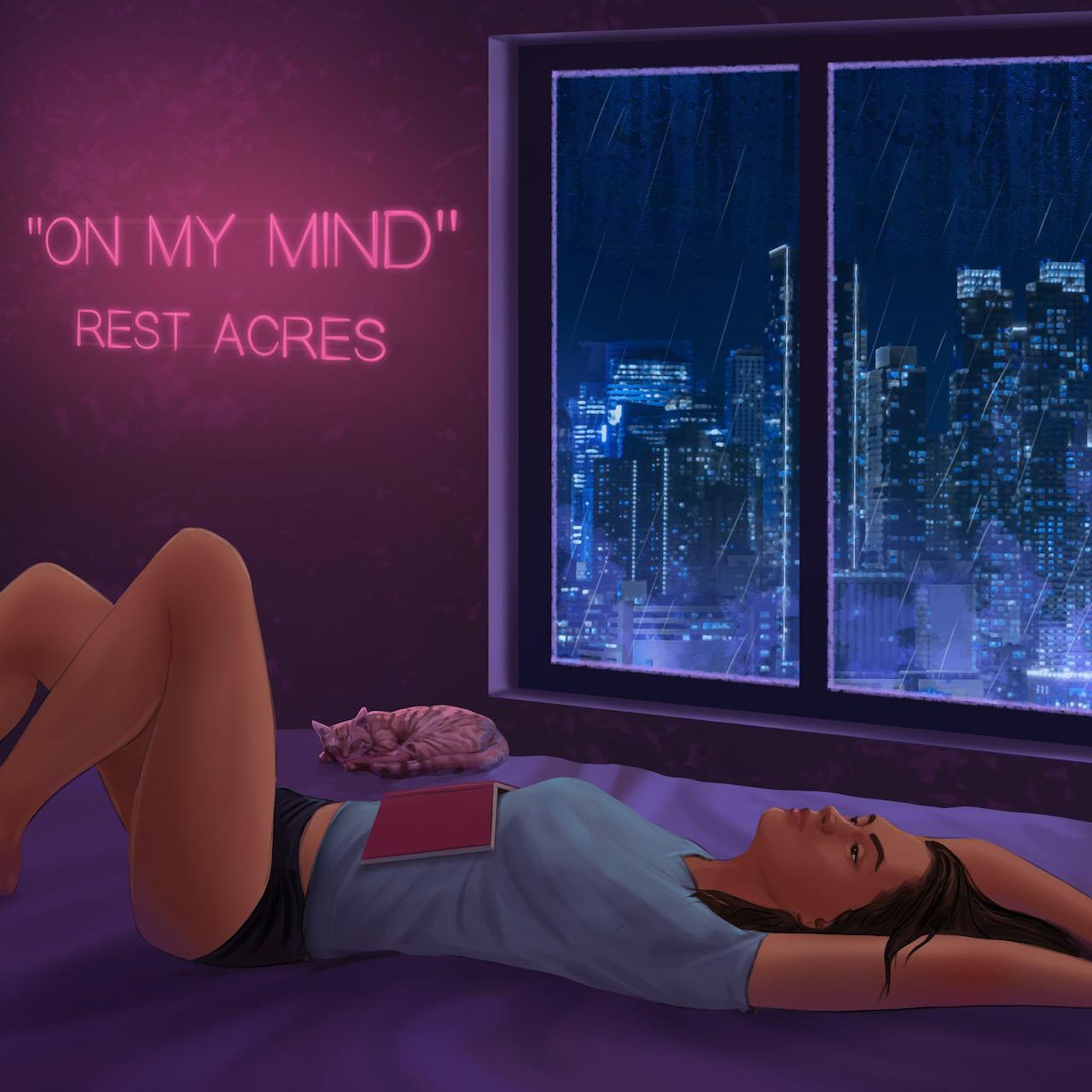 image for Electronic Pop from Toronto Delivers a Moment of Introspection. - REST ACRES: On My Mind