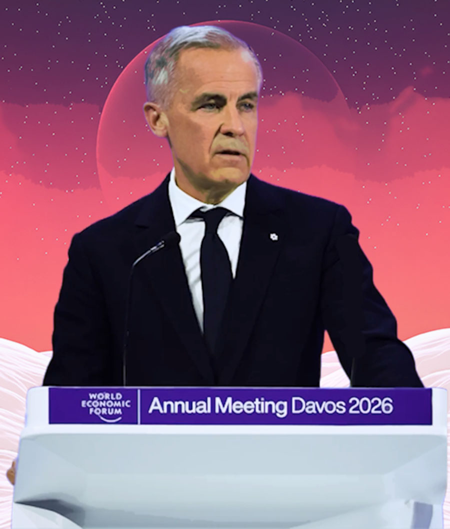 This is how you write a speech. Mark Carney at Davos 2026.