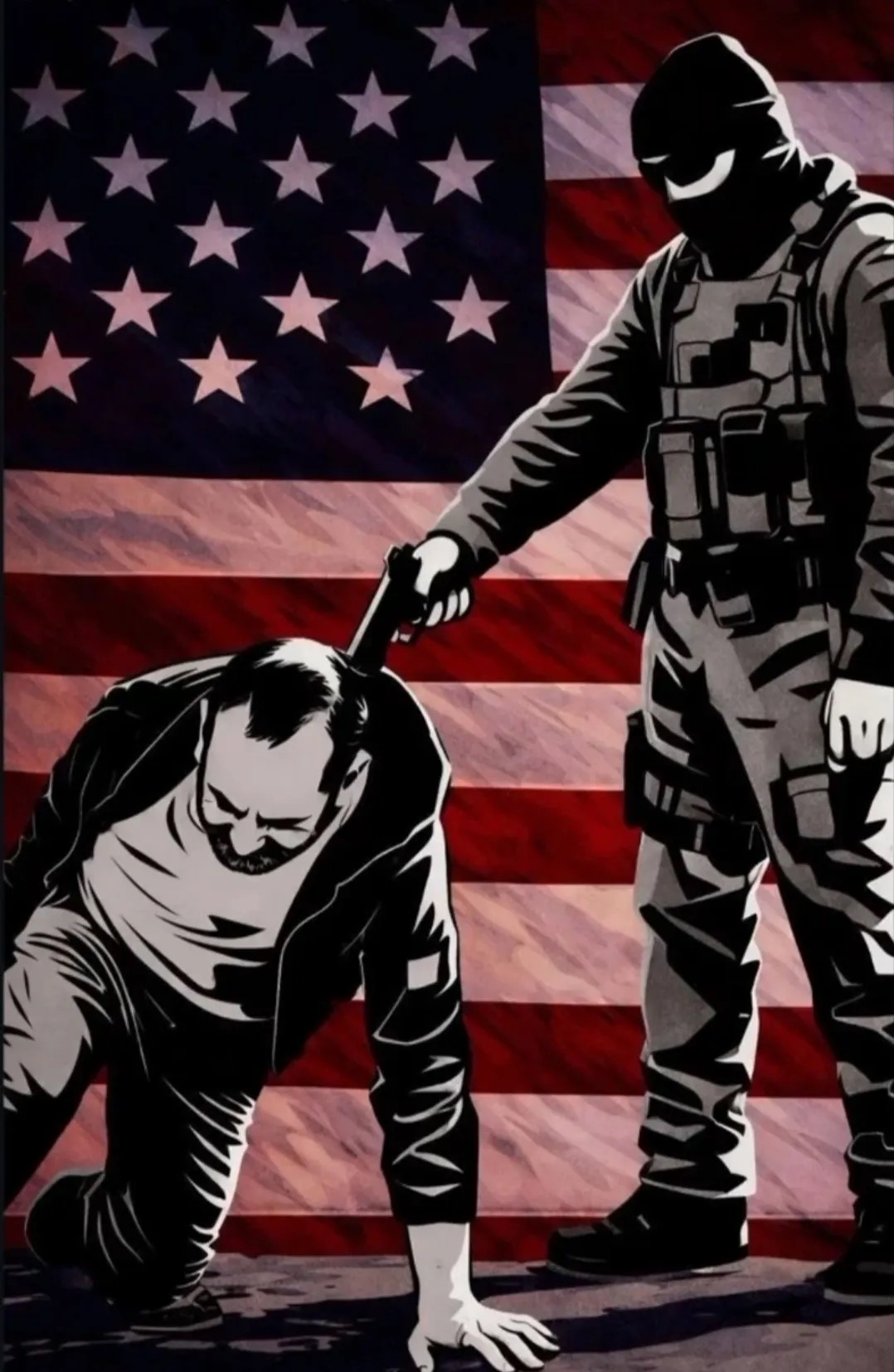 Why are federal agents executing peaceful civilians in broad daylight?